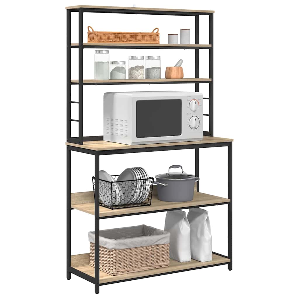 Kitchen shelf Sonoma oak 100 x 40 x 168 cm