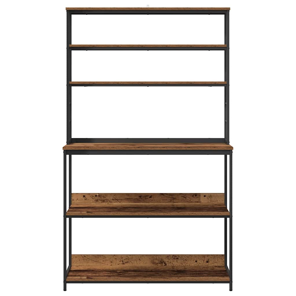 Kitchen shelf Ancient wood 100 x 40 x 168 cm