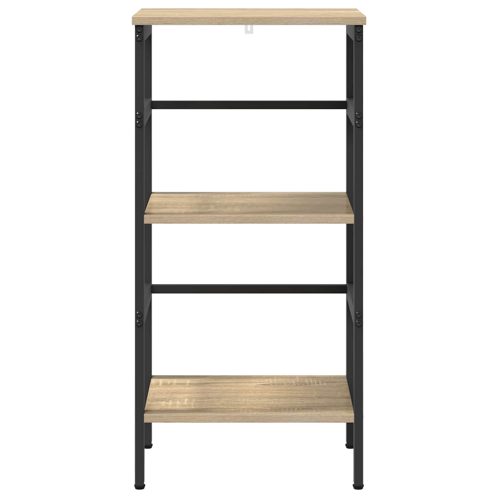 Grāmatu plaukts Sonoma ozols 40 x 29,5 x 81 cm Inženierijas koksne