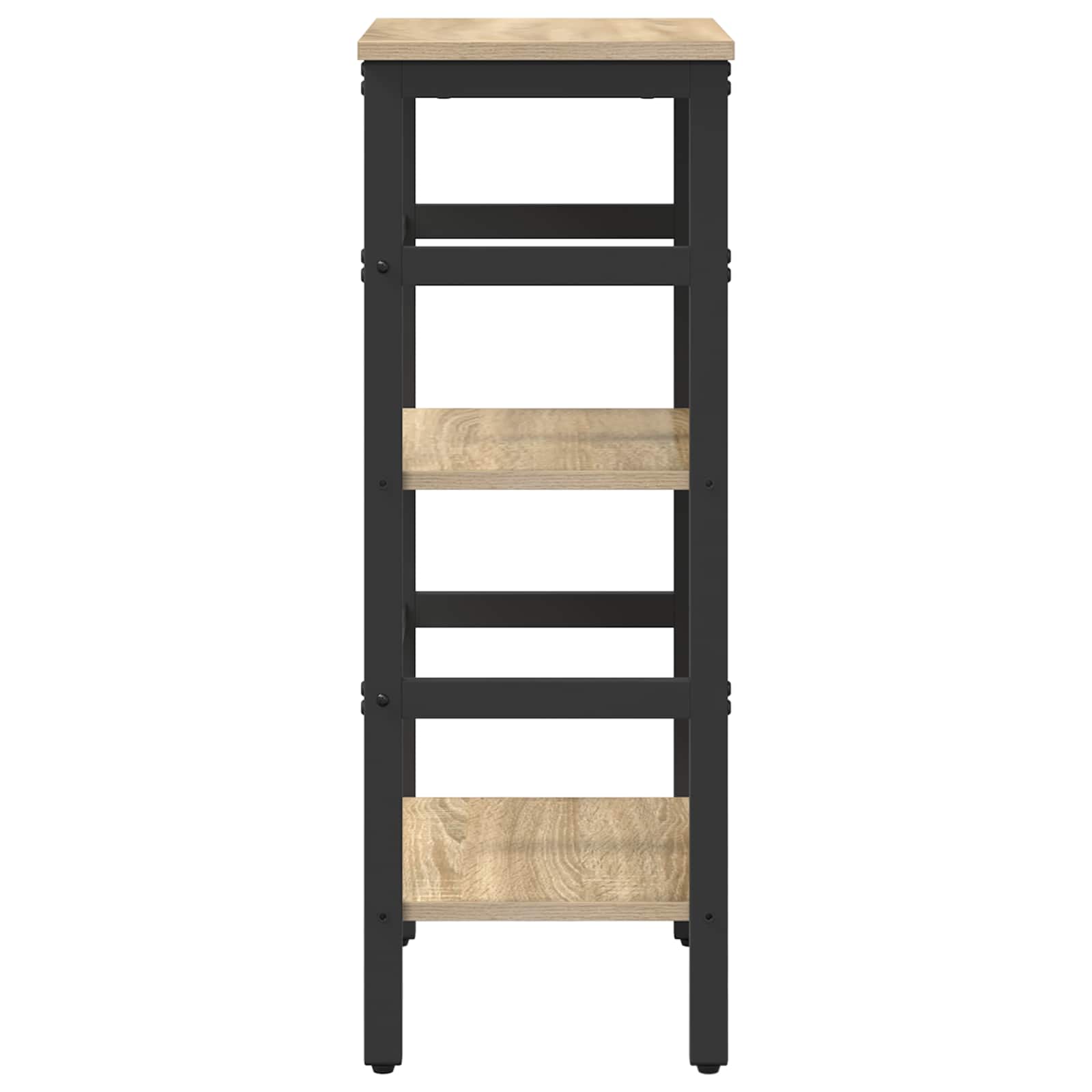 Grāmatu plaukts Sonoma ozols 40 x 29,5 x 81 cm Inženierijas koksne