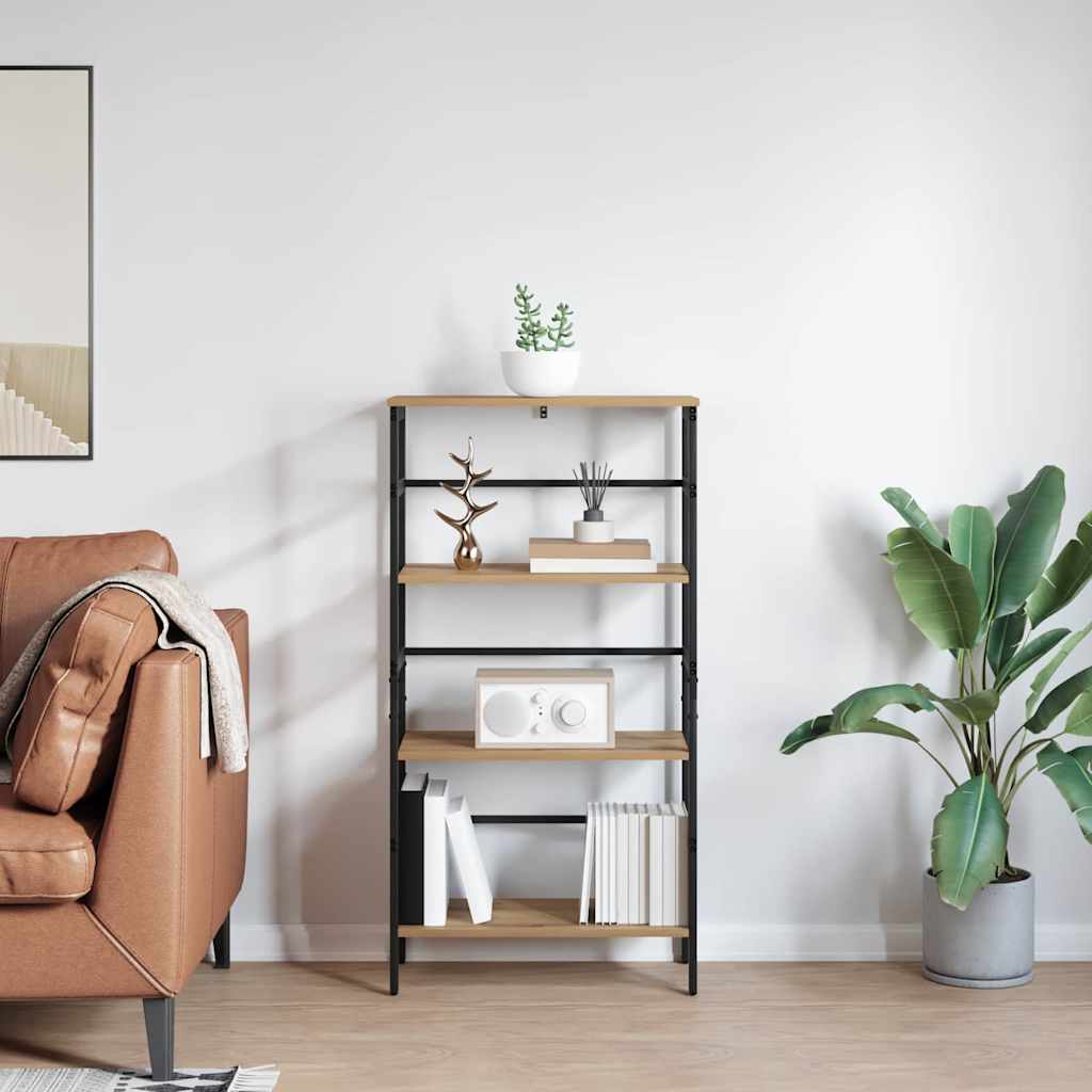 Knygų lentyna Amatininkų ąžuolas 60 x 29,5 x 115 cm