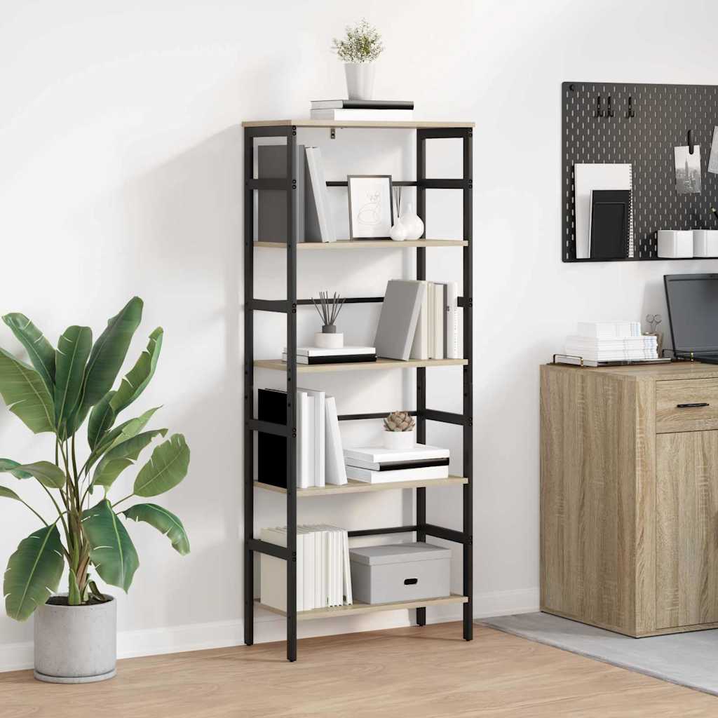 Bookcase Sonoma oak 60 x 29.5 x 149 cm