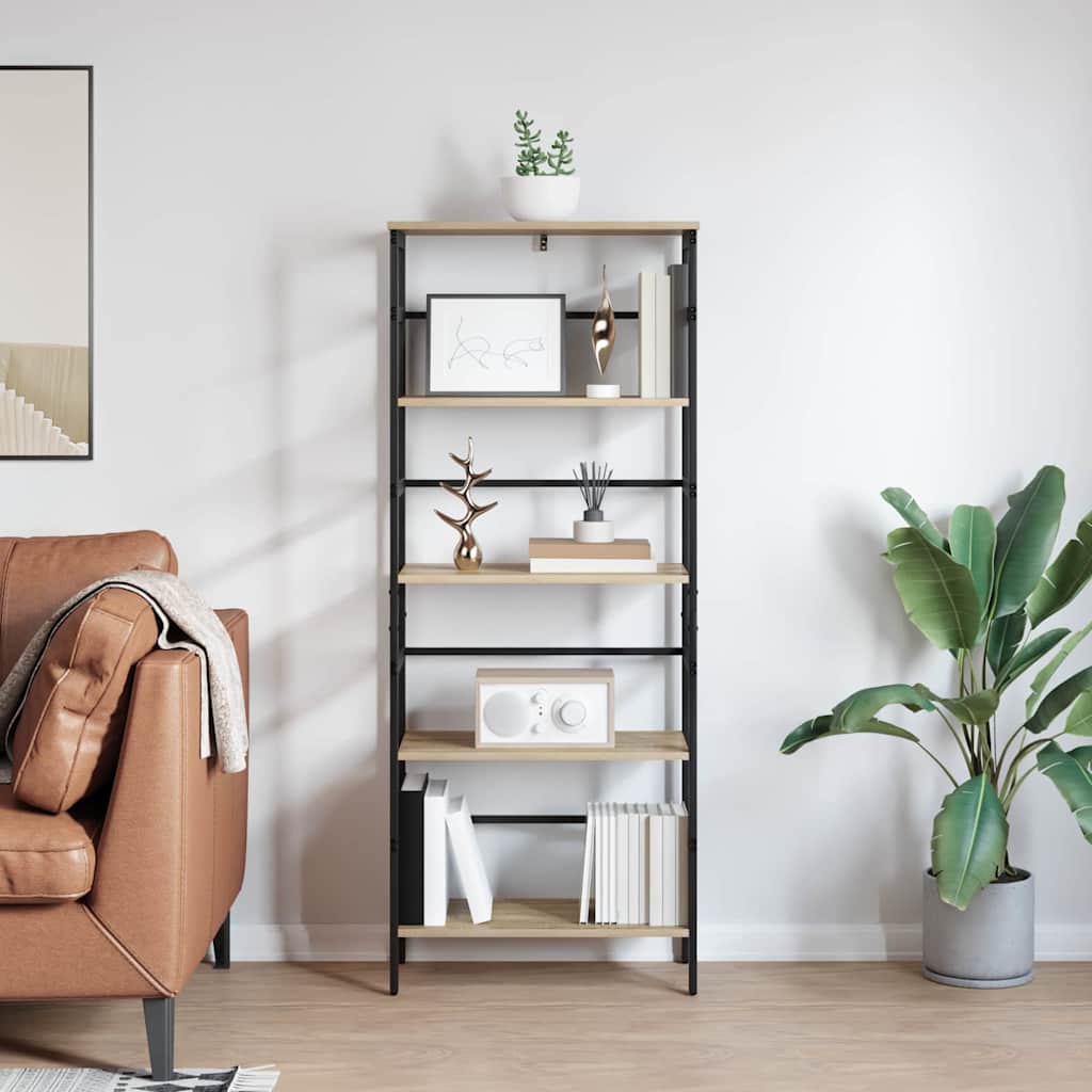 Bookcase Sonoma oak 60 x 29.5 x 149 cm