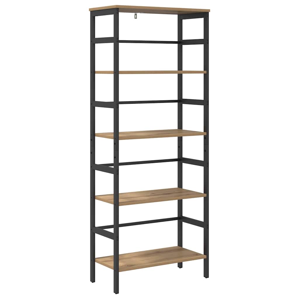 Bookcase Artisan Oak 60 x 29.5 x 149 cm