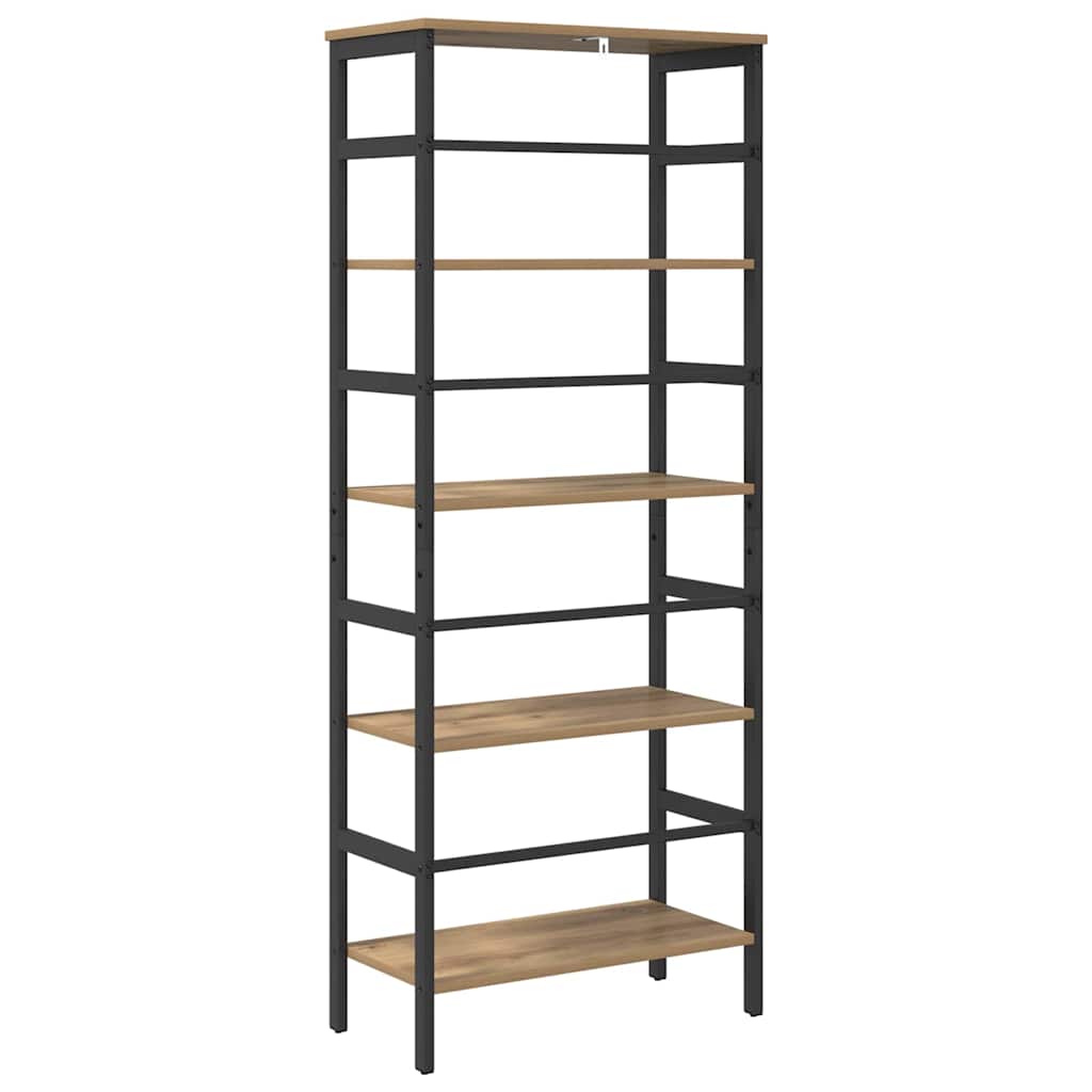 Bookcase Artisan Oak 60 x 29.5 x 149 cm