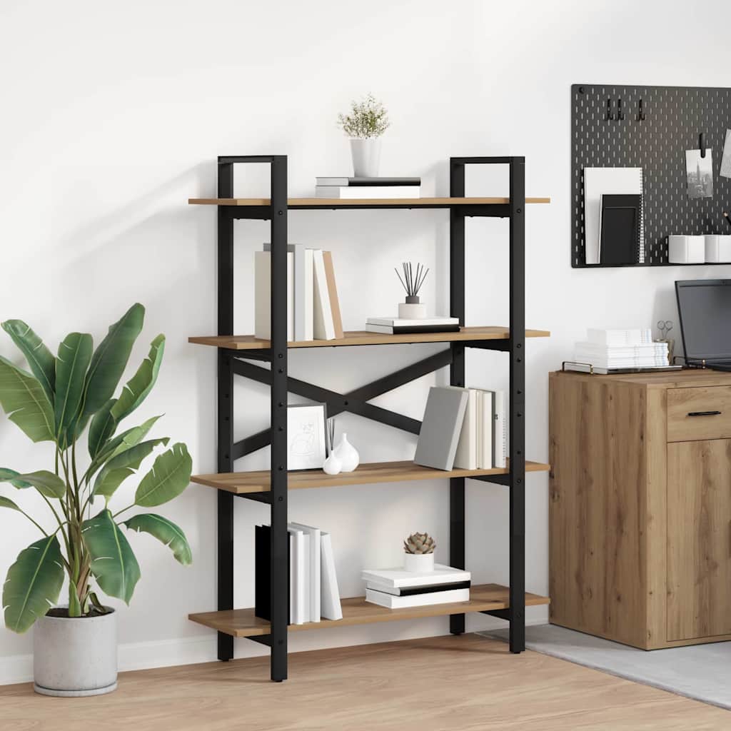 Bookcase Artisan oak 100 x 33.5 x 140 cm
