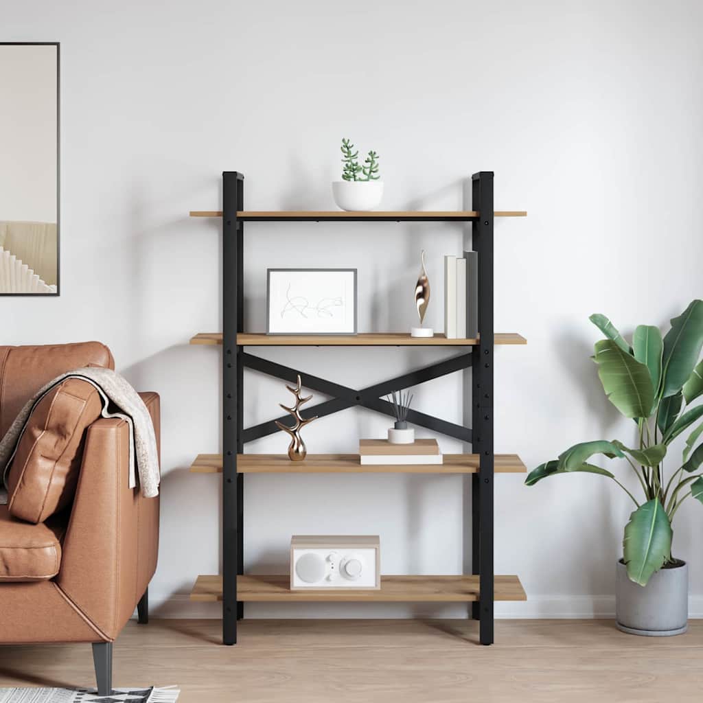 Bookcase Artisan oak 100 x 33.5 x 140 cm