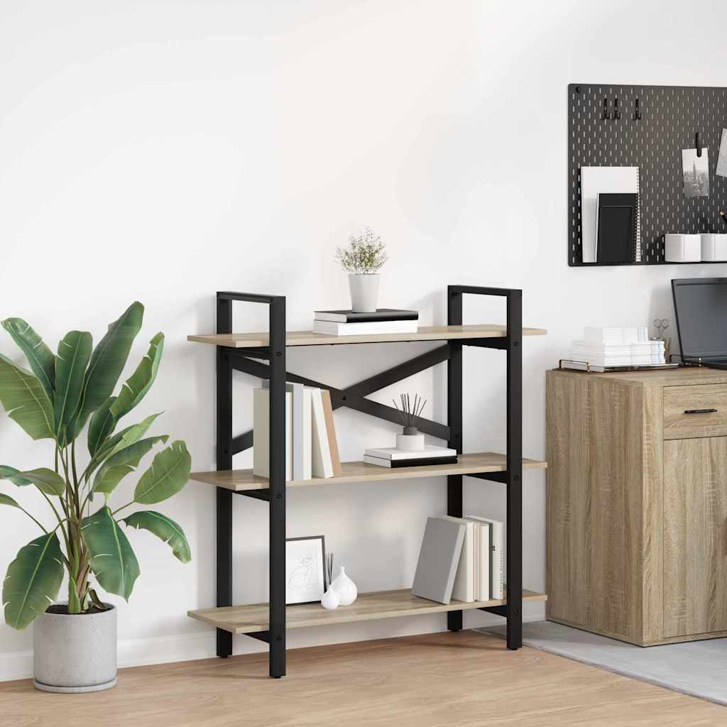 Bookcase Sonoma oak 100 x 33.5 x 102 cm