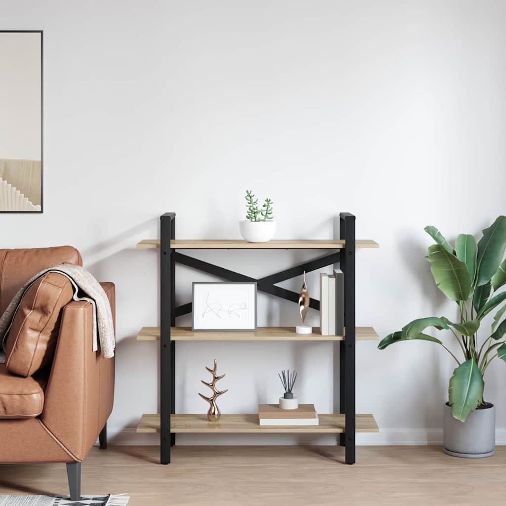Bookcase Sonoma oak 100 x 33.5 x 102 cm