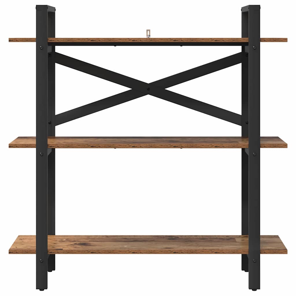 Bookcase Antique Wood 100 x 33.5 x 102 cm