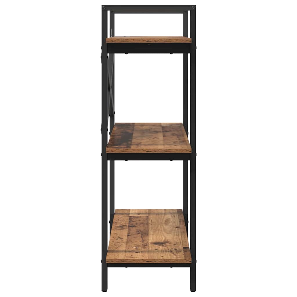 Bookcase Antique Wood 100 x 33.5 x 102 cm