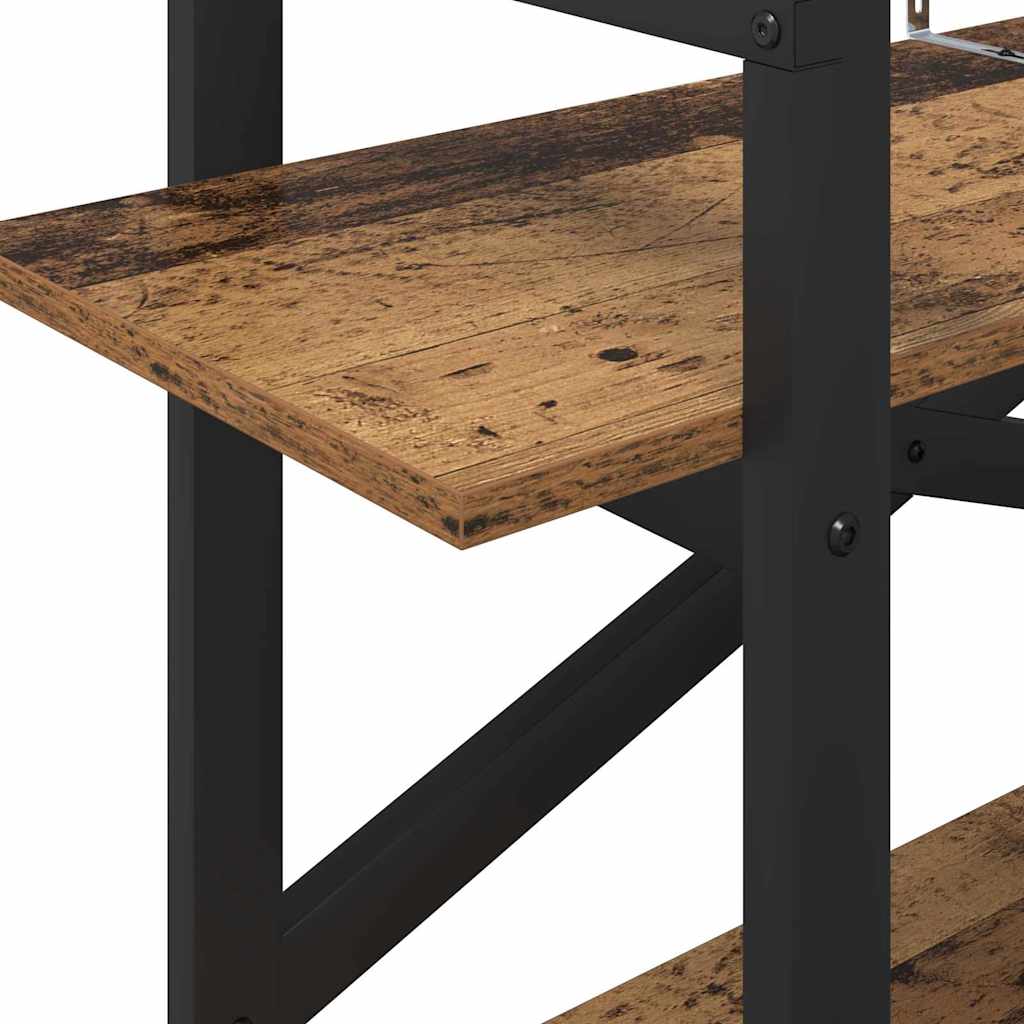 Bookcase Antique wood 100 x 33.5 x 64 cm