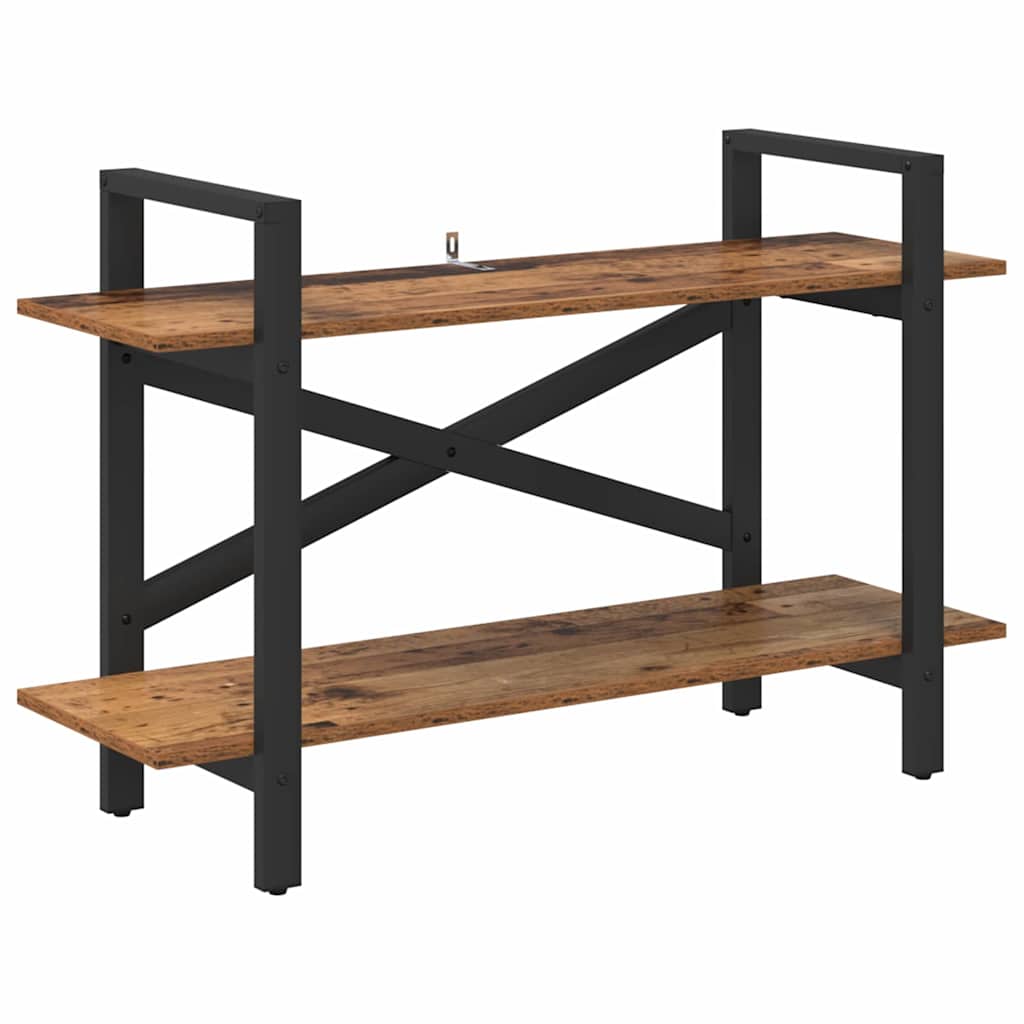 Bookcase Antique wood 100 x 33.5 x 64 cm