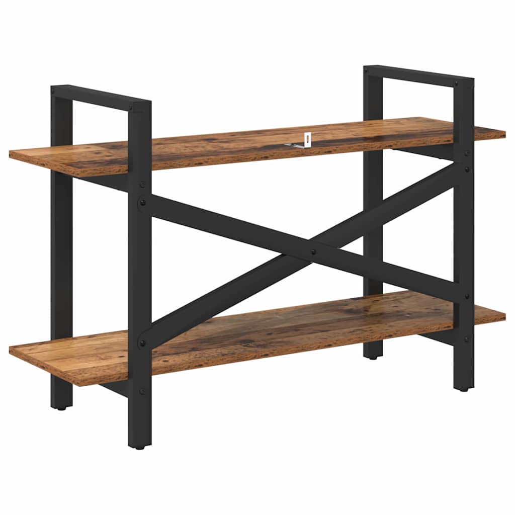 Bookcase Antique wood 100 x 33.5 x 64 cm