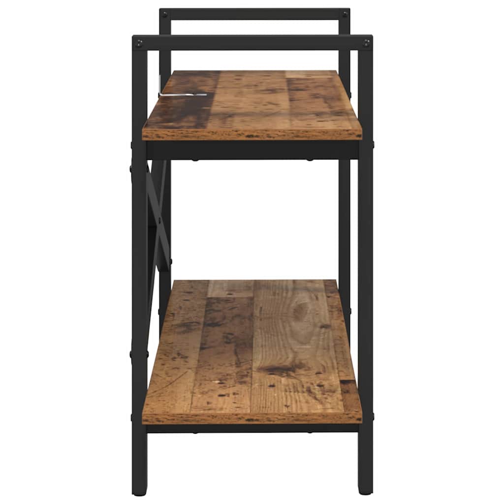Bookcase Antique wood 100 x 33.5 x 64 cm