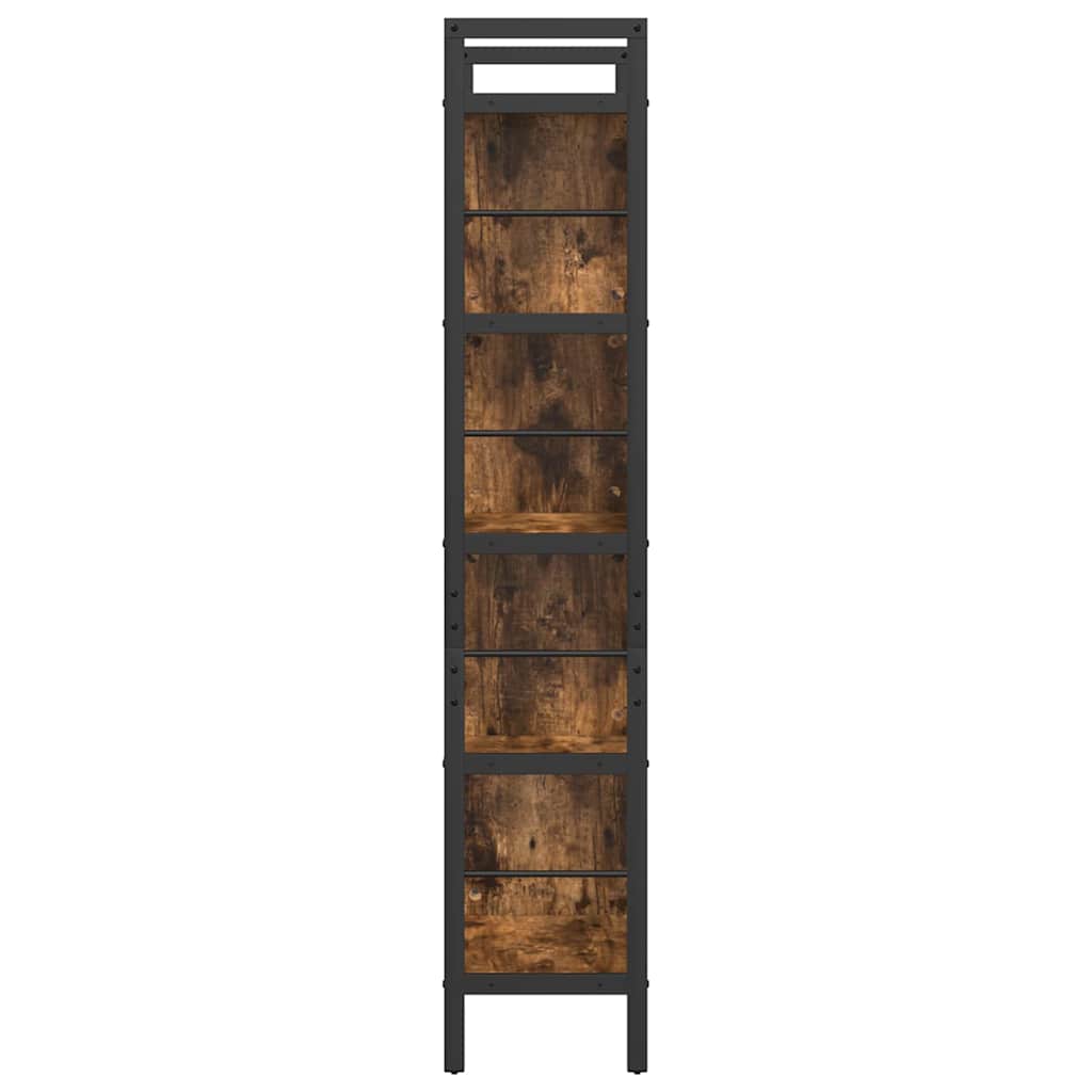 Knygų lentyna Rūkyta ąžuolas 75 x 30 x 156 cm Apdirbta mediena