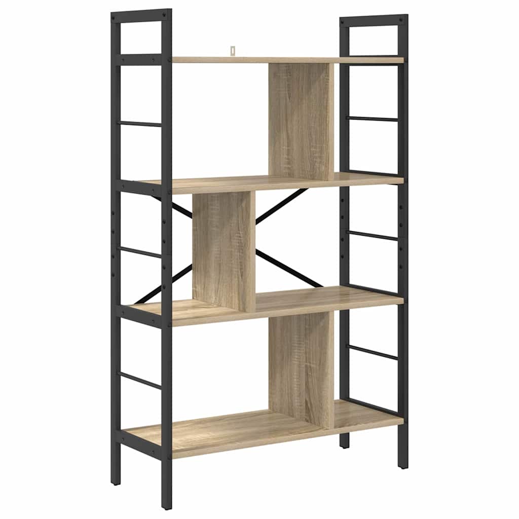Bookcase Sonoma oak 75 x 30 x 123.5 cm