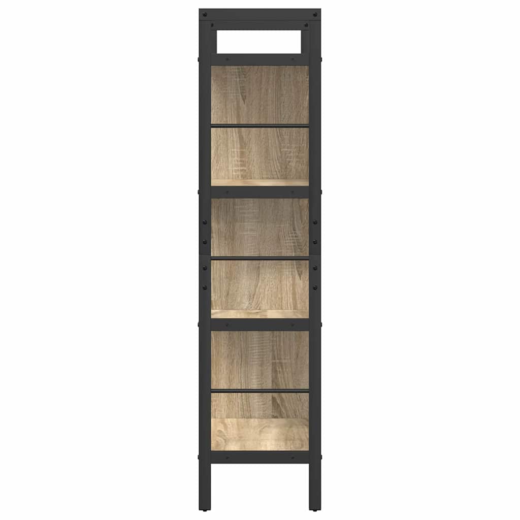 Bookcase Sonoma oak 75 x 30 x 123.5 cm