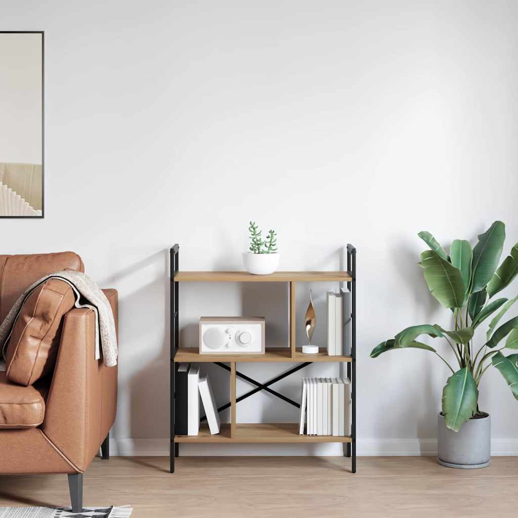 Knygų lentyna Amatininkų ąžuolas 75 x 30 x 91 cm