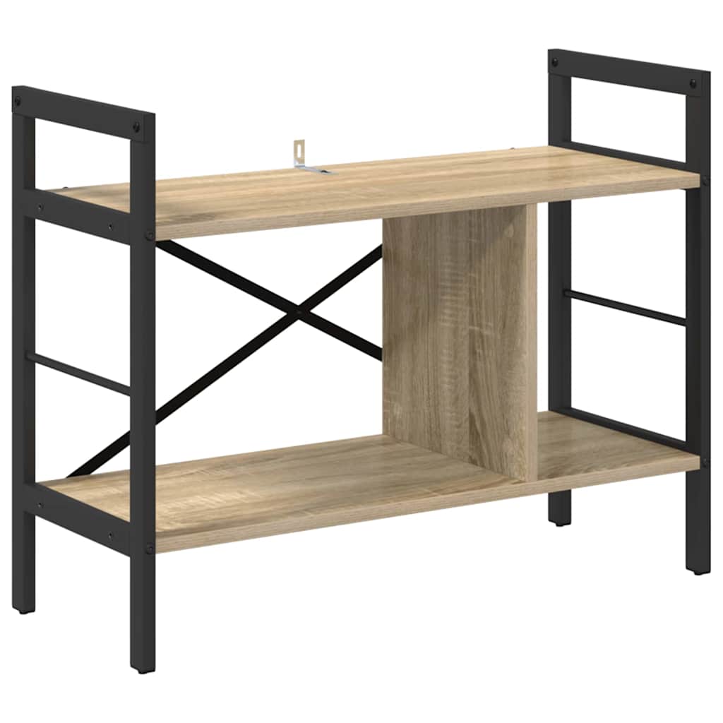 Grāmatu plaukts Sonoma ozols 75 x 30 x 58,5 cm Apstrādāta koksne