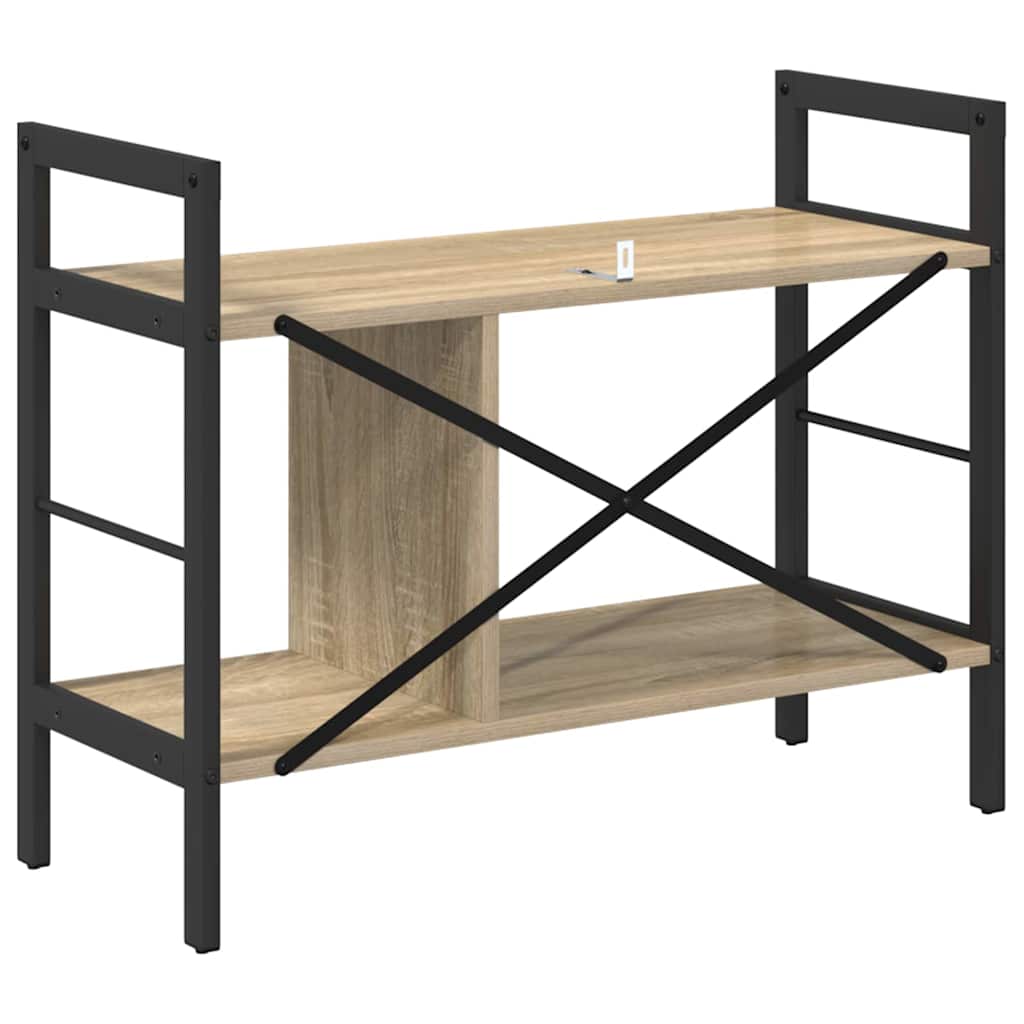 Grāmatu plaukts Sonoma ozols 75 x 30 x 58,5 cm Apstrādāta koksne