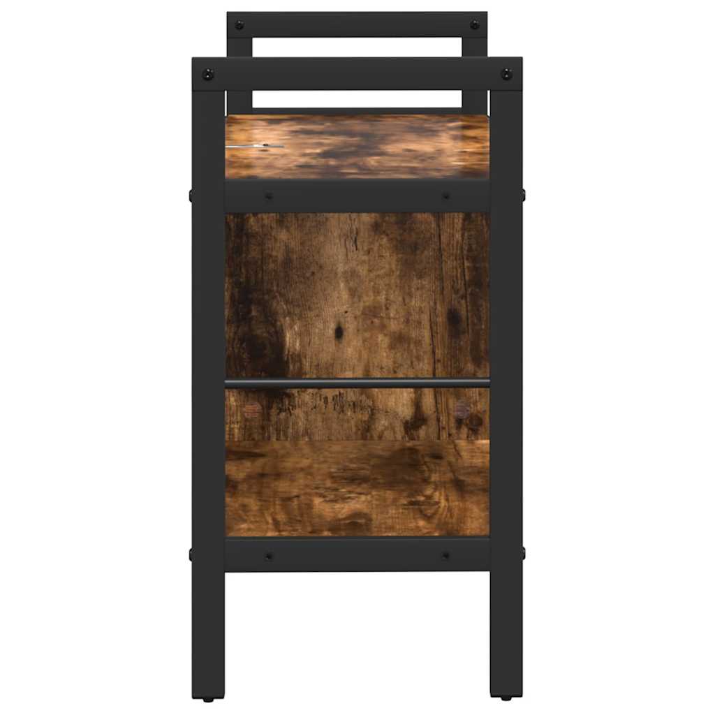 Knygų lentyna Rūkyta ąžuolas 75 x 30 x 58,5 cm Apdirbta mediena