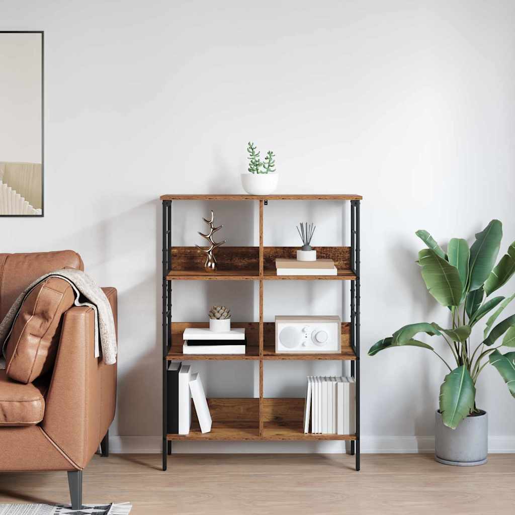 Knygų lentyna Senovinis medis 82 x 32 x 112 cm Apdirbta mediena