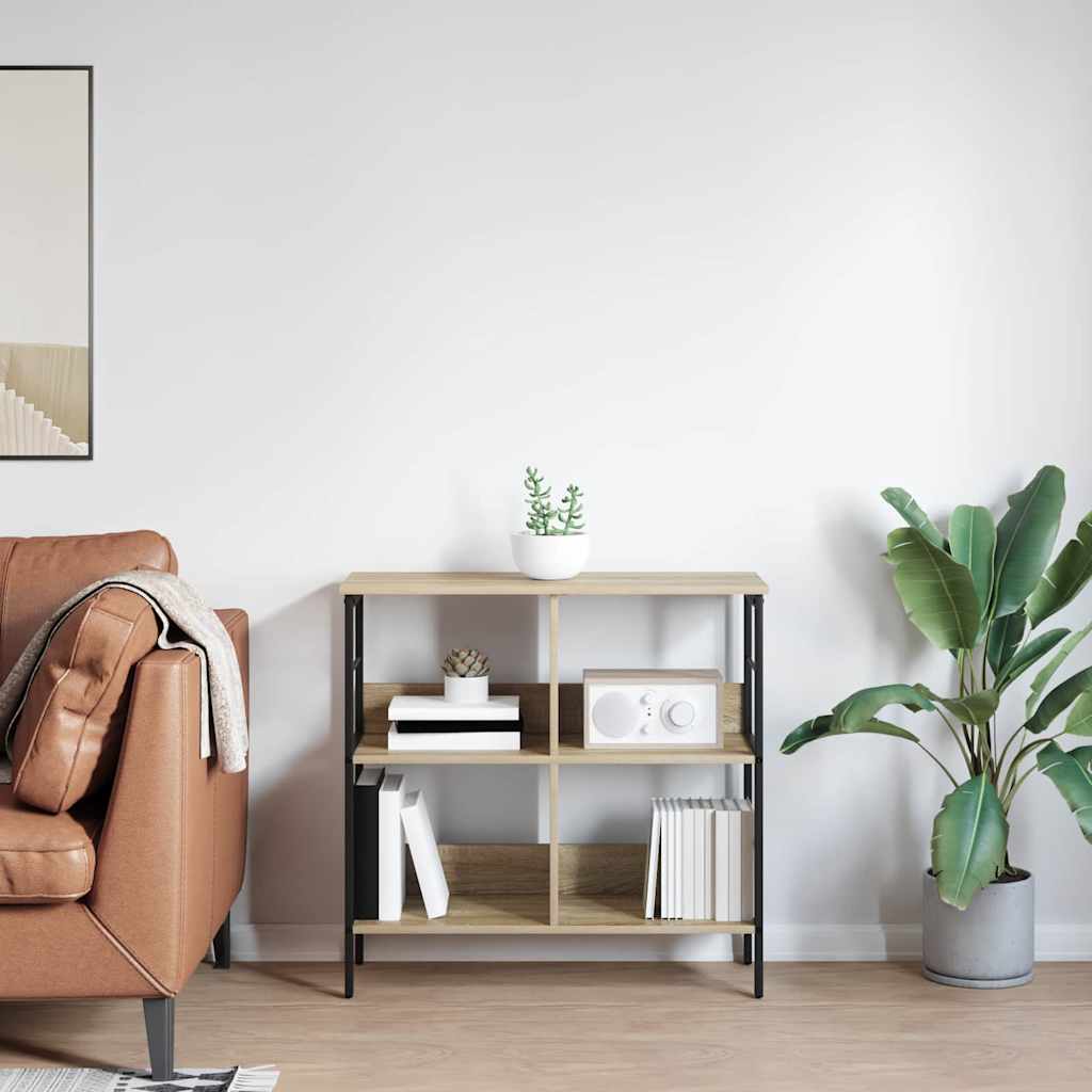 Knygų lentyna Sonoma ąžuolas 82 x 32 x 79 cm Apdirbta mediena