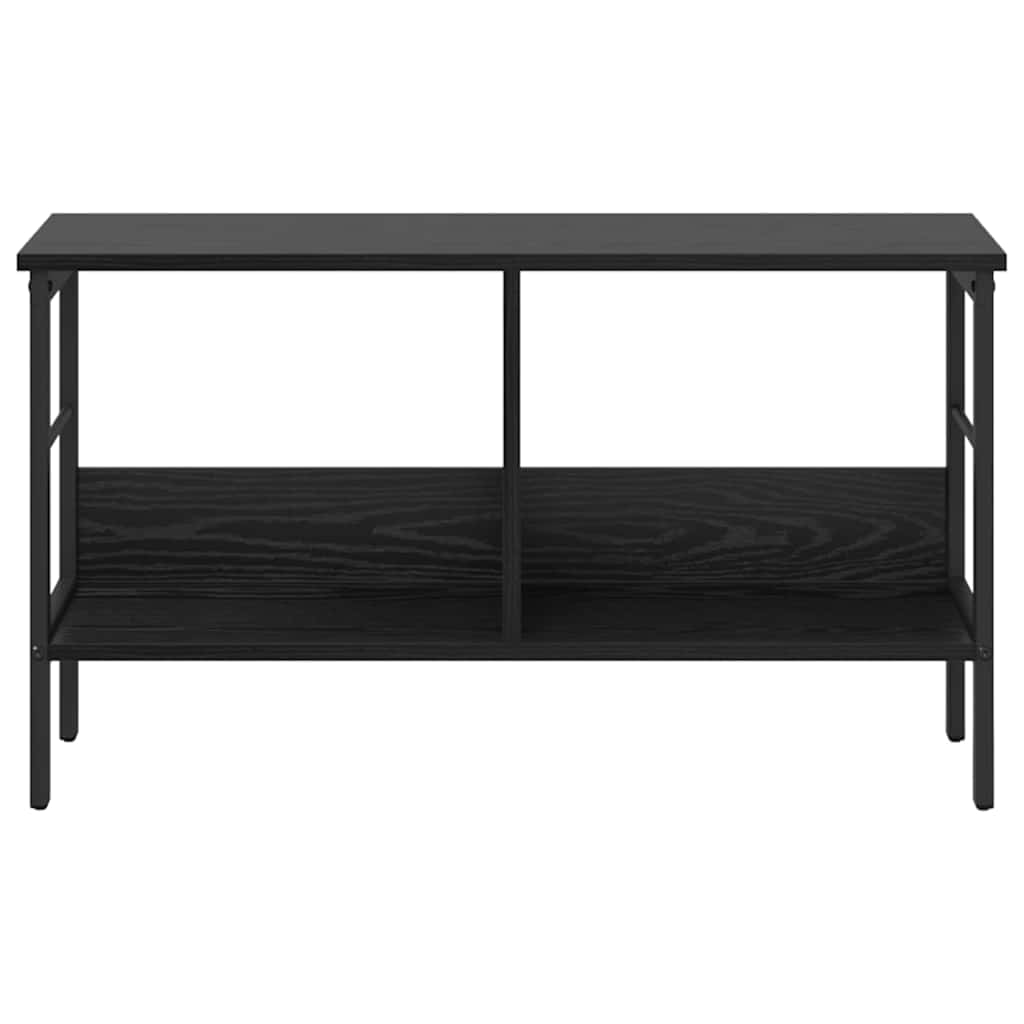 Grāmatu plaukts Melns ozols 82 x 32 x 47 cm Apstrādāts koks