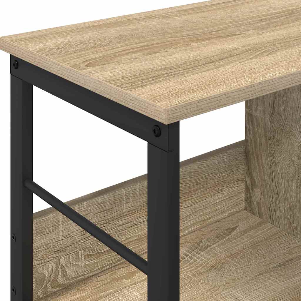 Grāmatu plaukts Sonoma ozols 82 x 32 x 47 cm Apstrādāta koksne