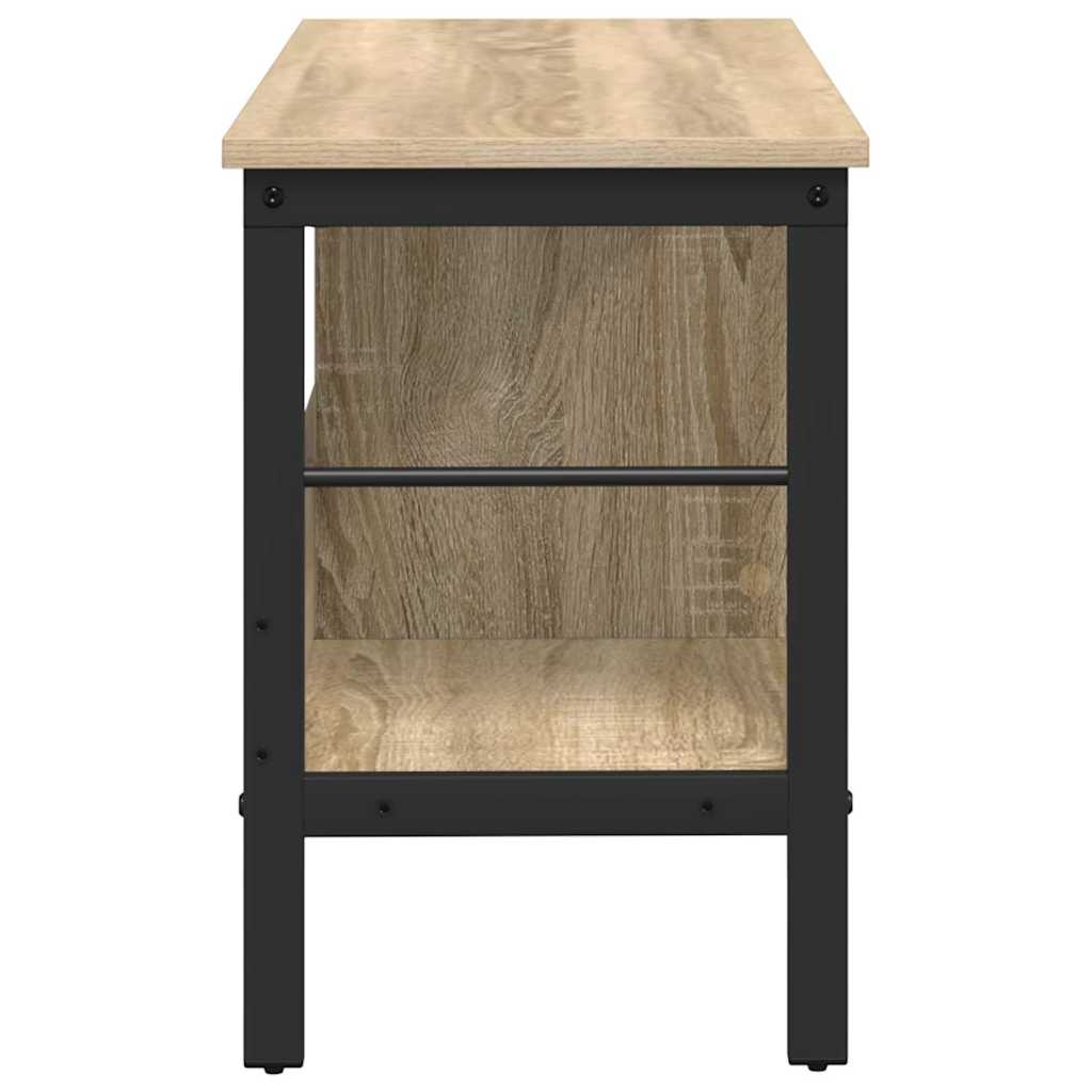 Grāmatu plaukts Sonoma ozols 82 x 32 x 47 cm Apstrādāta koksne