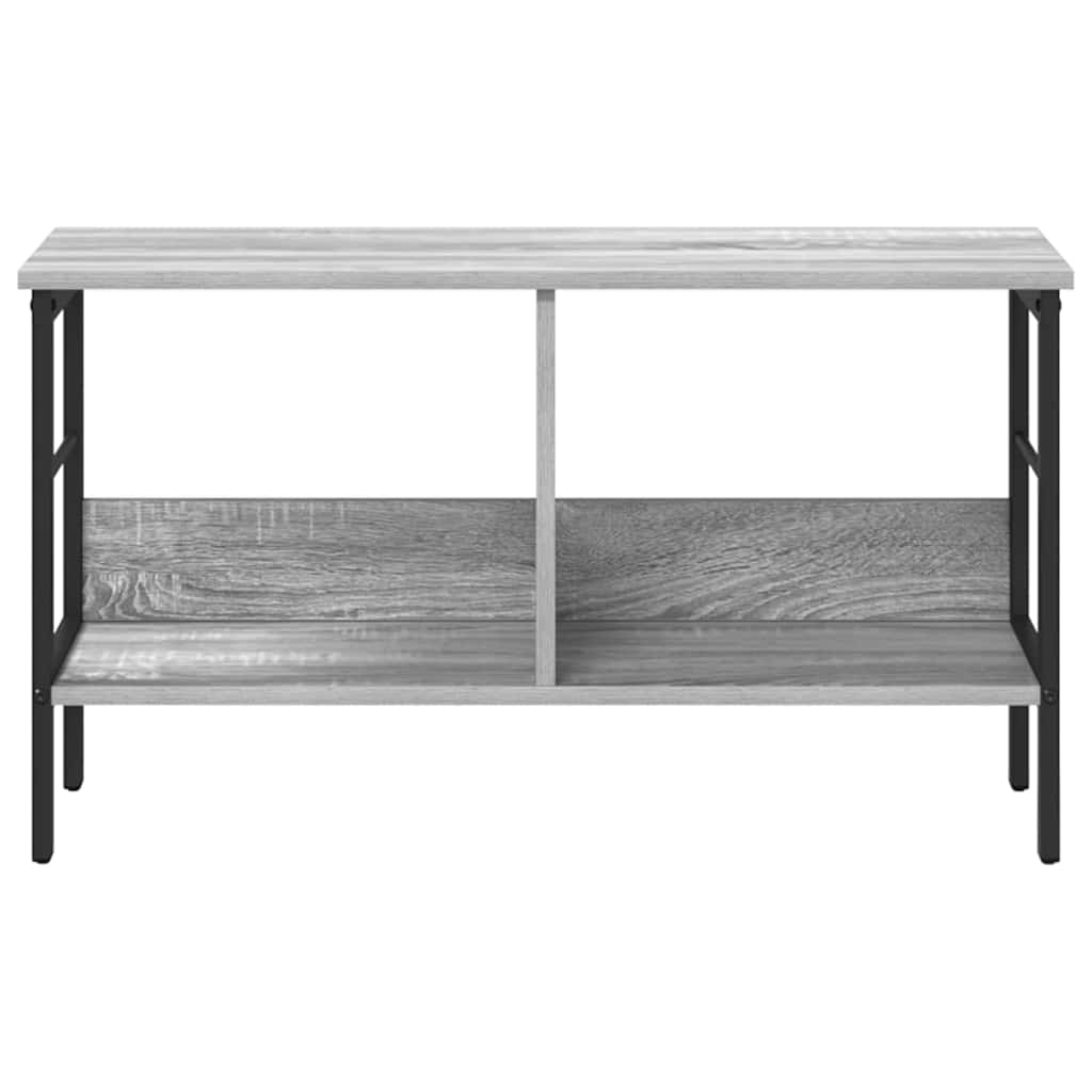 Bookcase Grey Sonoma 82 x 32 x 47 cm Engineered Wood