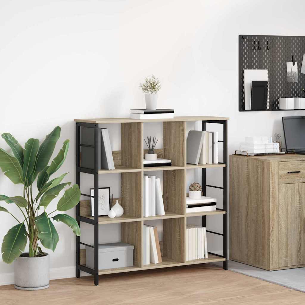 Bookcase Sonoma oak 102 x 32 x 104.5 cm