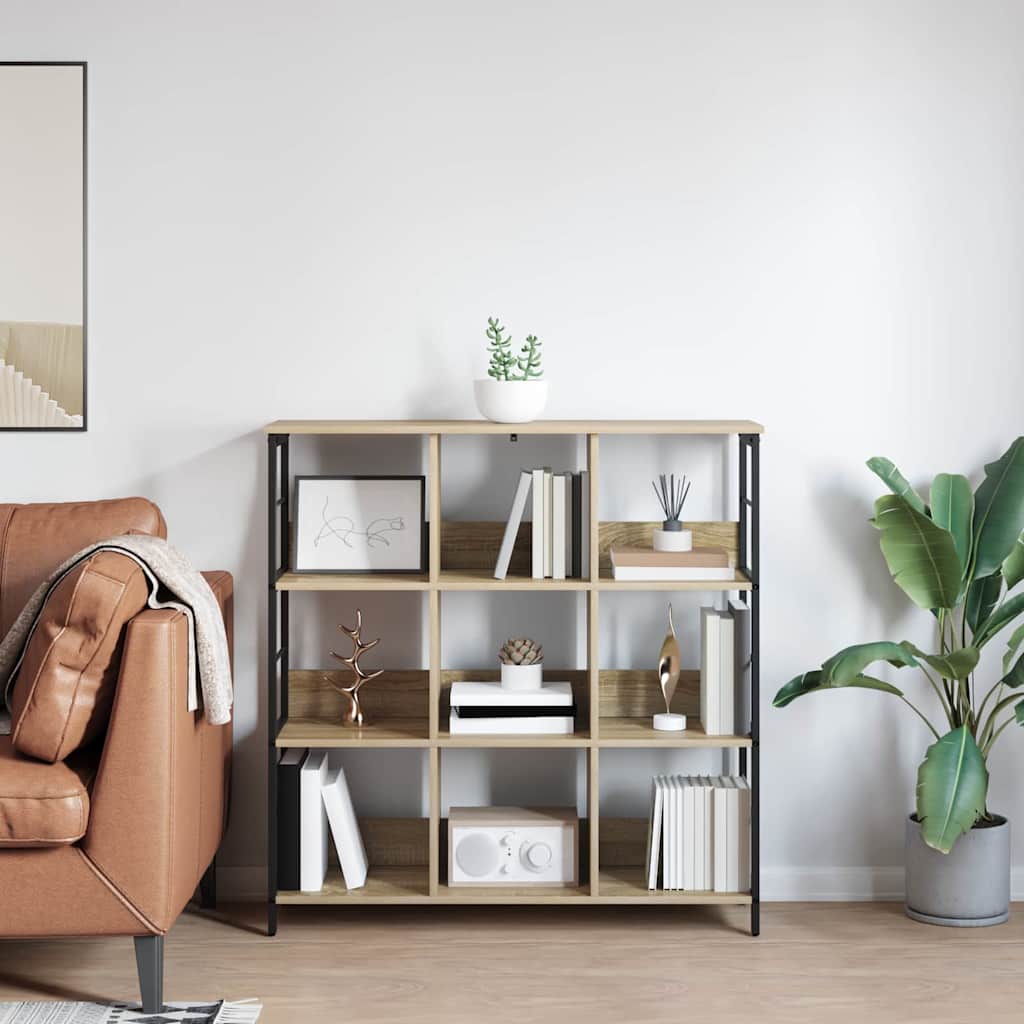 Bookcase Sonoma oak 102 x 32 x 104.5 cm