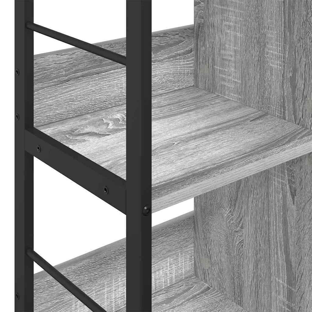 Grāmatu plaukts Pelēks Sonoma 102 x 32 x 104,5 cm