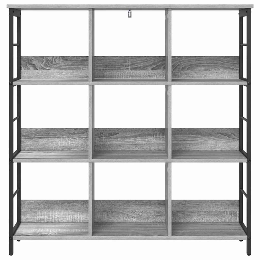 Grāmatu plaukts Pelēks Sonoma 102 x 32 x 104,5 cm