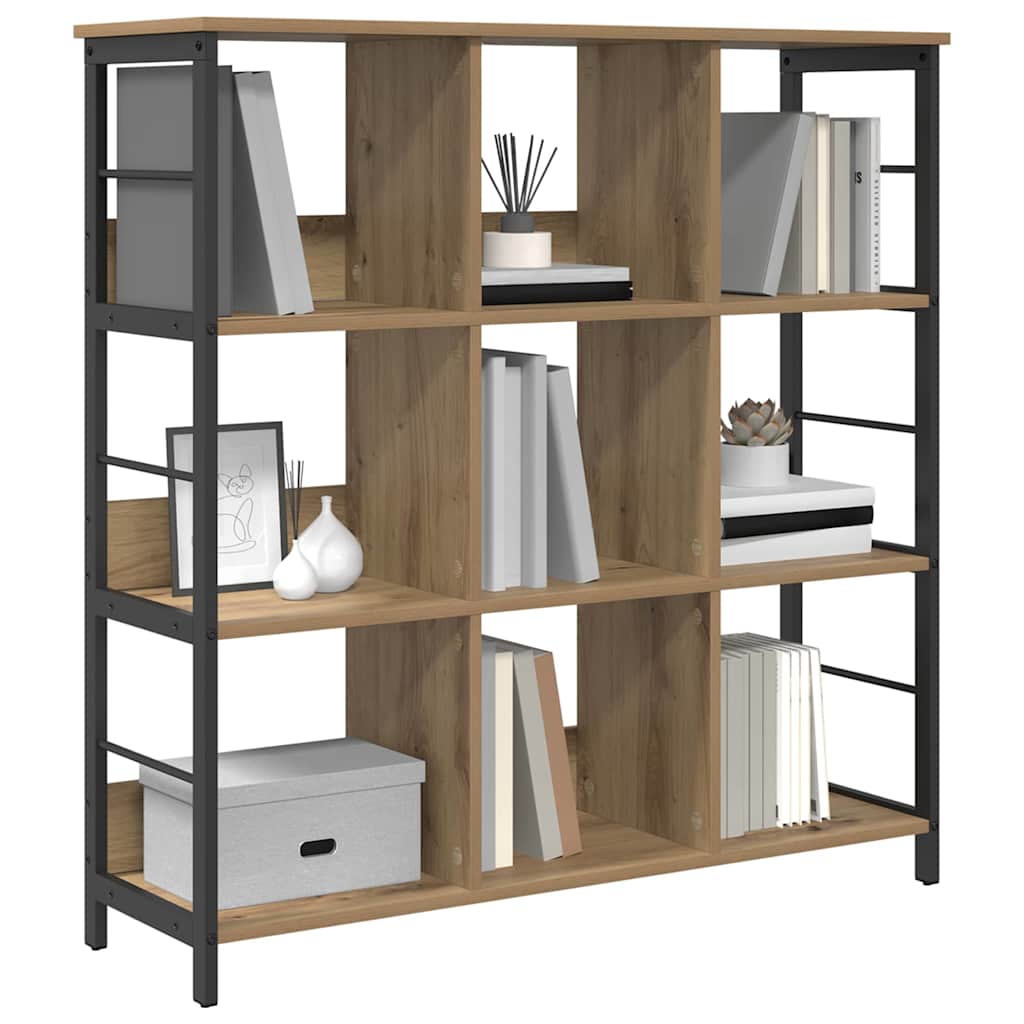 Bookshelf Craftsman oak 102 x 32 x 104.5 cm