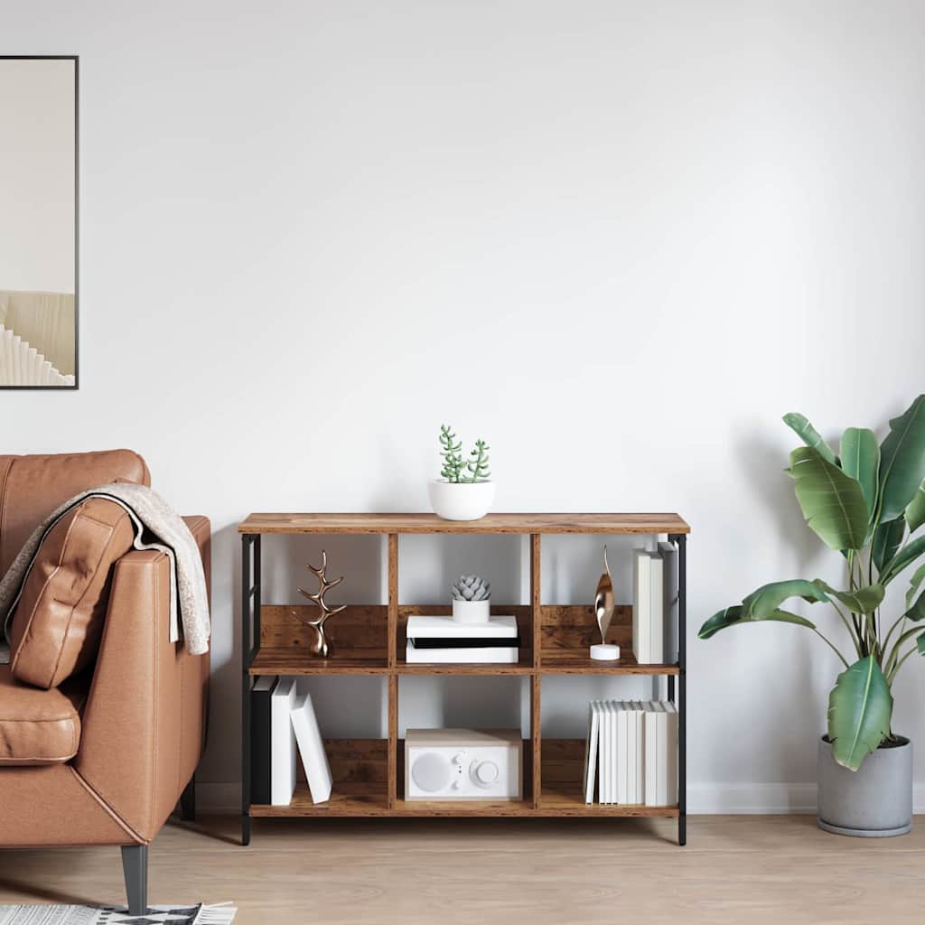 Grāmatu plaukts Senlaicīga koksne 102 x 32 x 72,5 cm