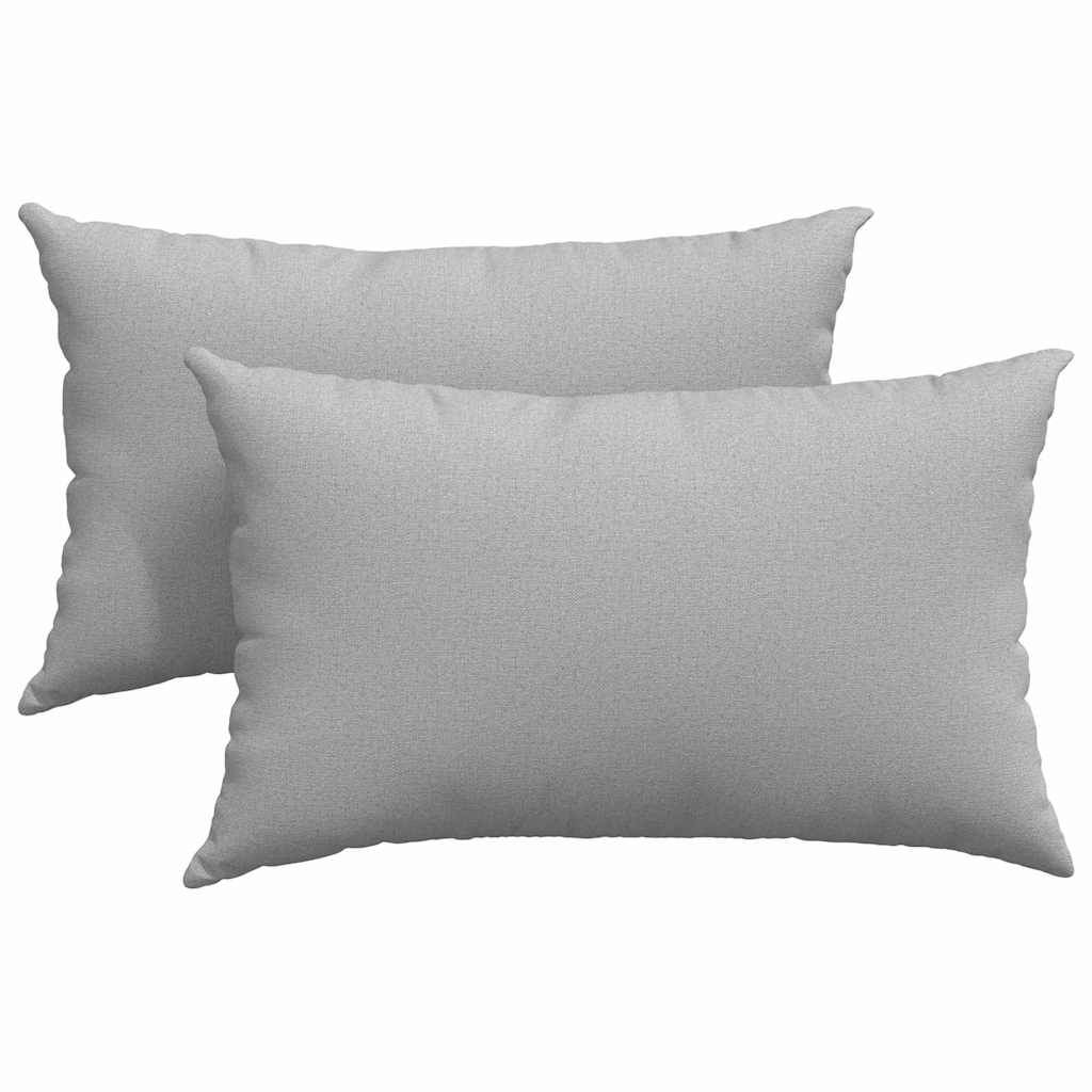 Sofa Pagalvės 2 pcs Debesų pilka 50 x 30 cm audinys