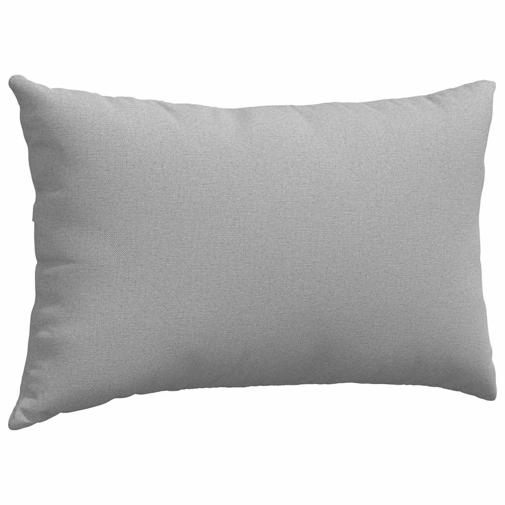 Sofa Pagalvės 2 pcs Debesų pilka 50 x 30 cm audinys