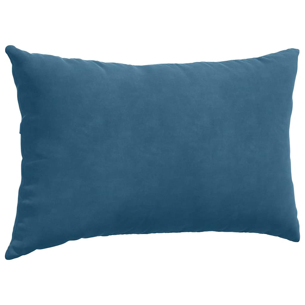 Sofa Pagalvės 2 pcs Mėlyna 50 x 30 cm Kordūrinis audinys