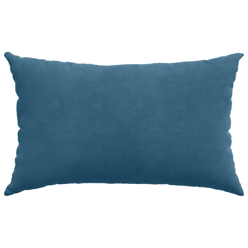 Sofa Pagalvės 2 pcs Mėlyna 50 x 30 cm Kordūrinis audinys