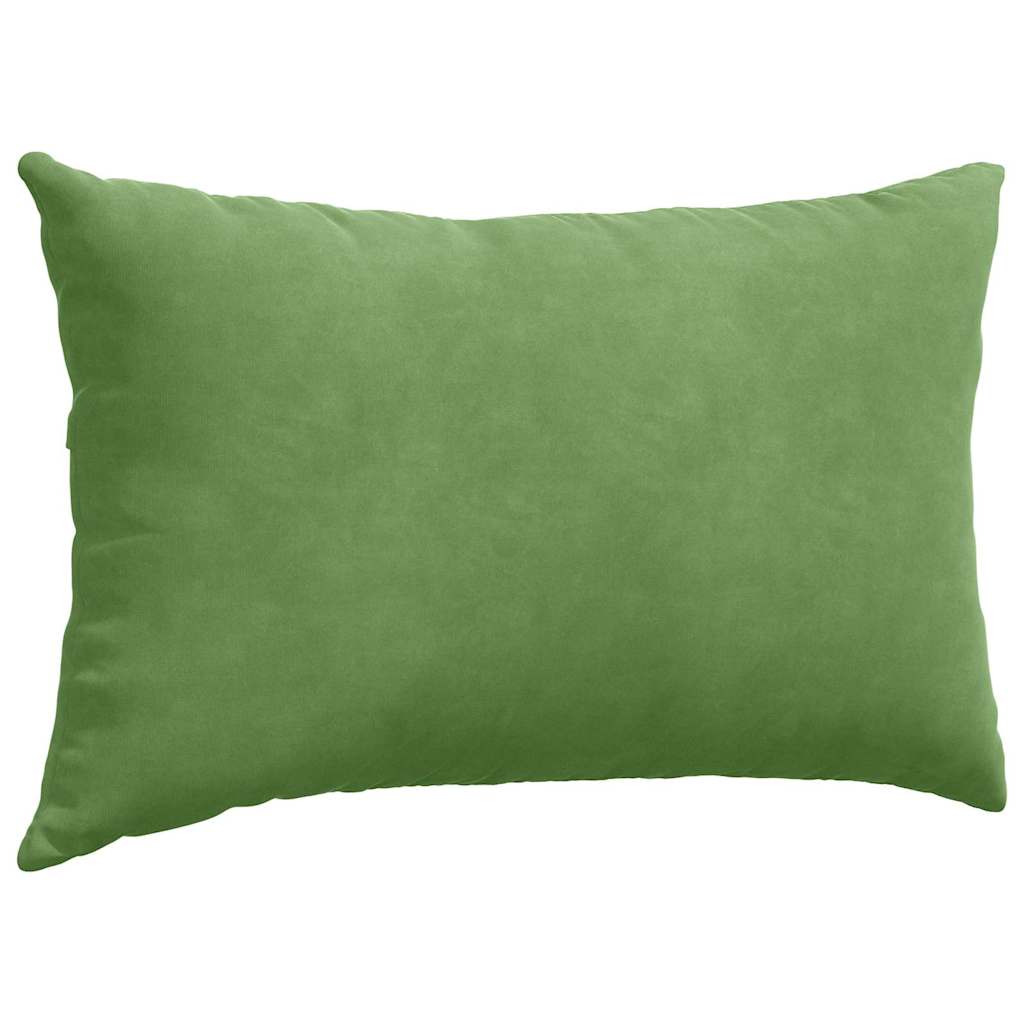 Sofa Pagalvės 2 pcs Šviesiai žalia 50 x 30 cm