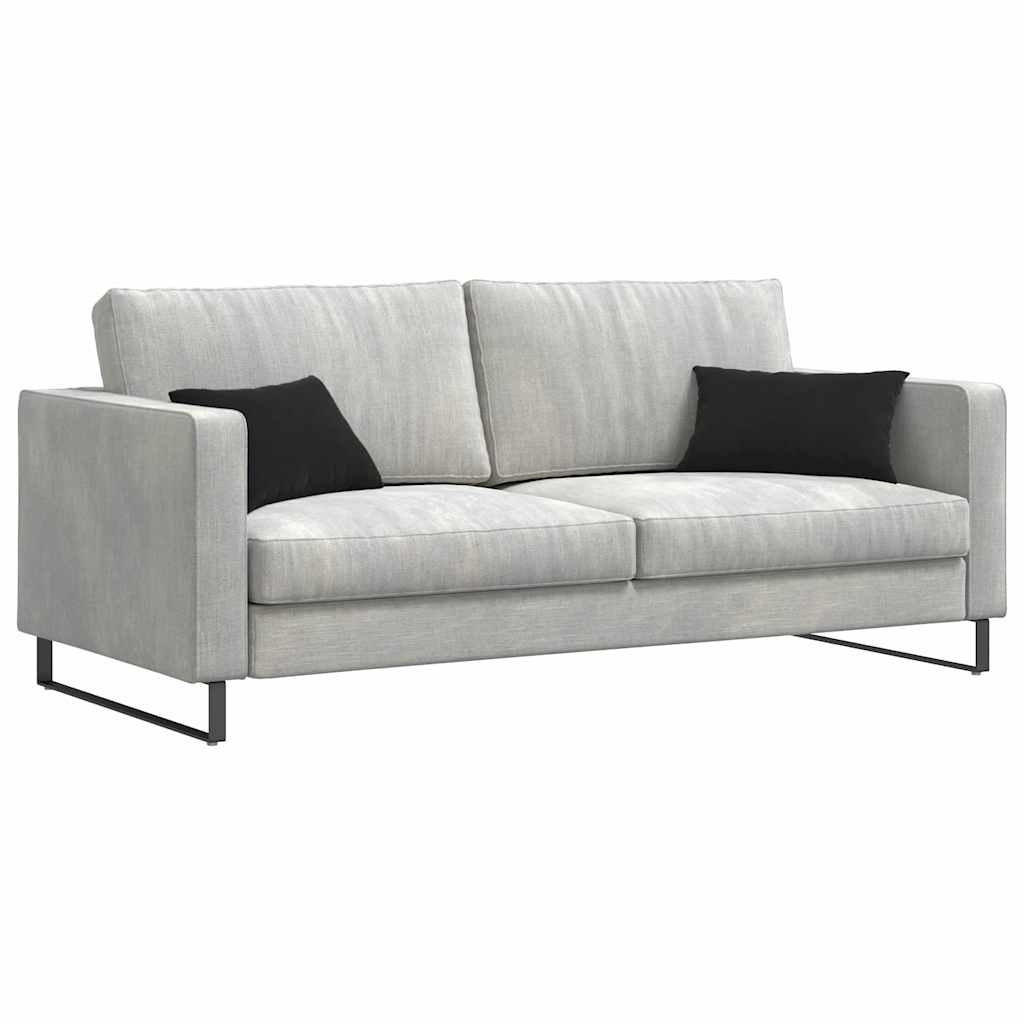 Sofa Pagalvės 2 pcs Juoda 50 x 30 cm Kordūrinis audinys