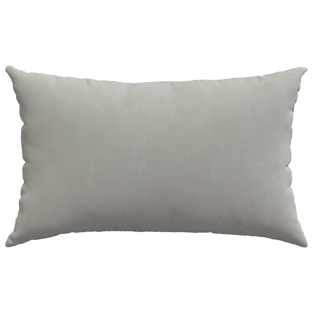 Sofa Pagalvės 2 pcs Šviesiai pilka 50 x 30 cm audinys