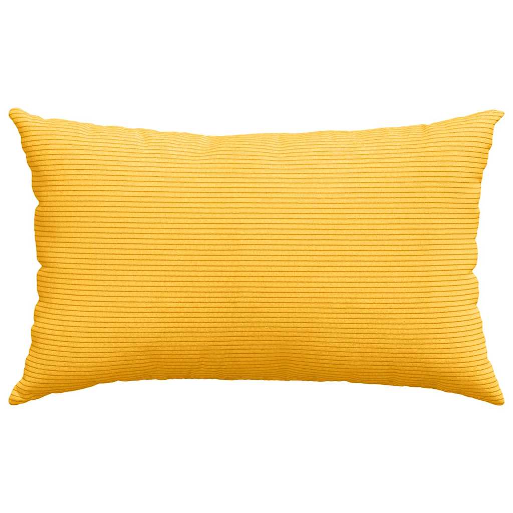 Sofa Pagalvės 2 pcs Šviesi geltona 50 x 30 cm
