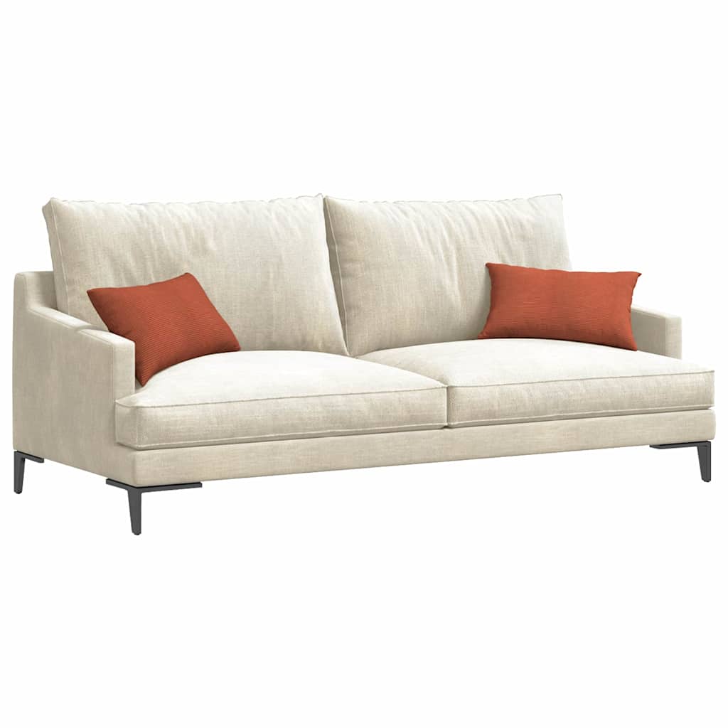 Sofa Pagalvės 2 pcs Raudona oranžinė 50 x 30 cm