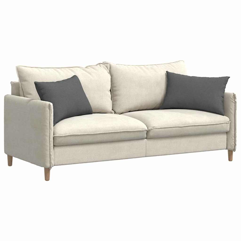 Sofa Pagalvės 2 pcs Tamsiai pilka 60 x 40 cm audinys
