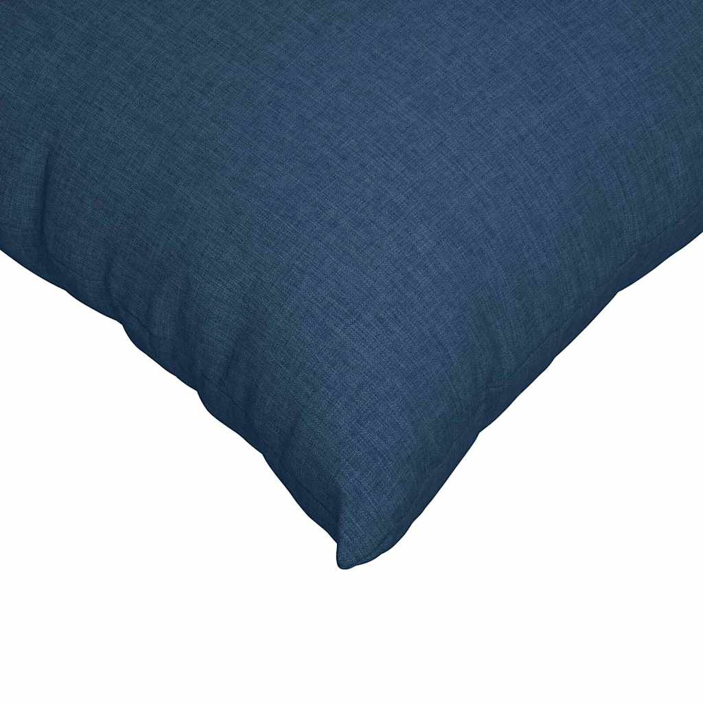 Sofa Pagalvės 2 pcs Mėlyna 60 x 40 cm audinys