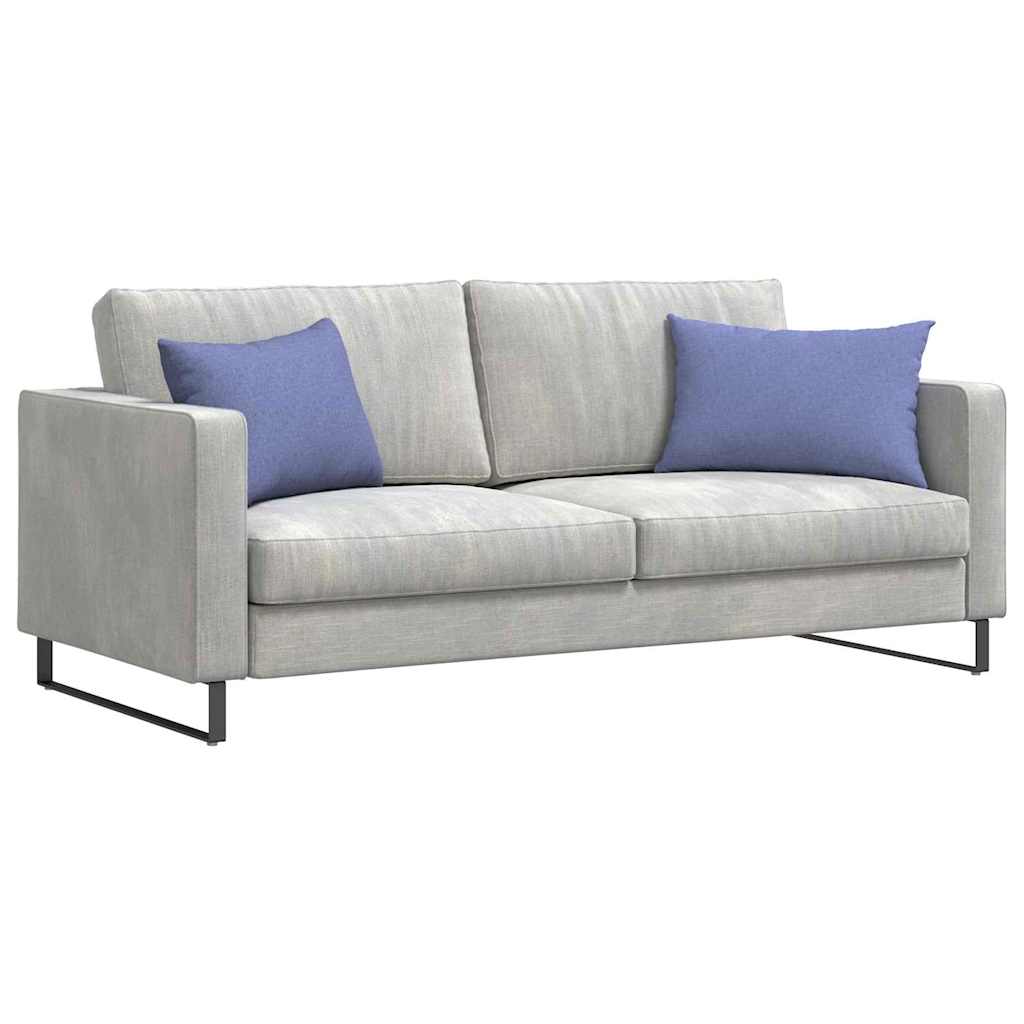 Sofa Cushions 2 pcs Blue 60 x 40 cm fabric